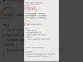 final vs finally vs finalize(Java Interview Trap 🚨)#java #javainterview #developer #learnjava#shorts