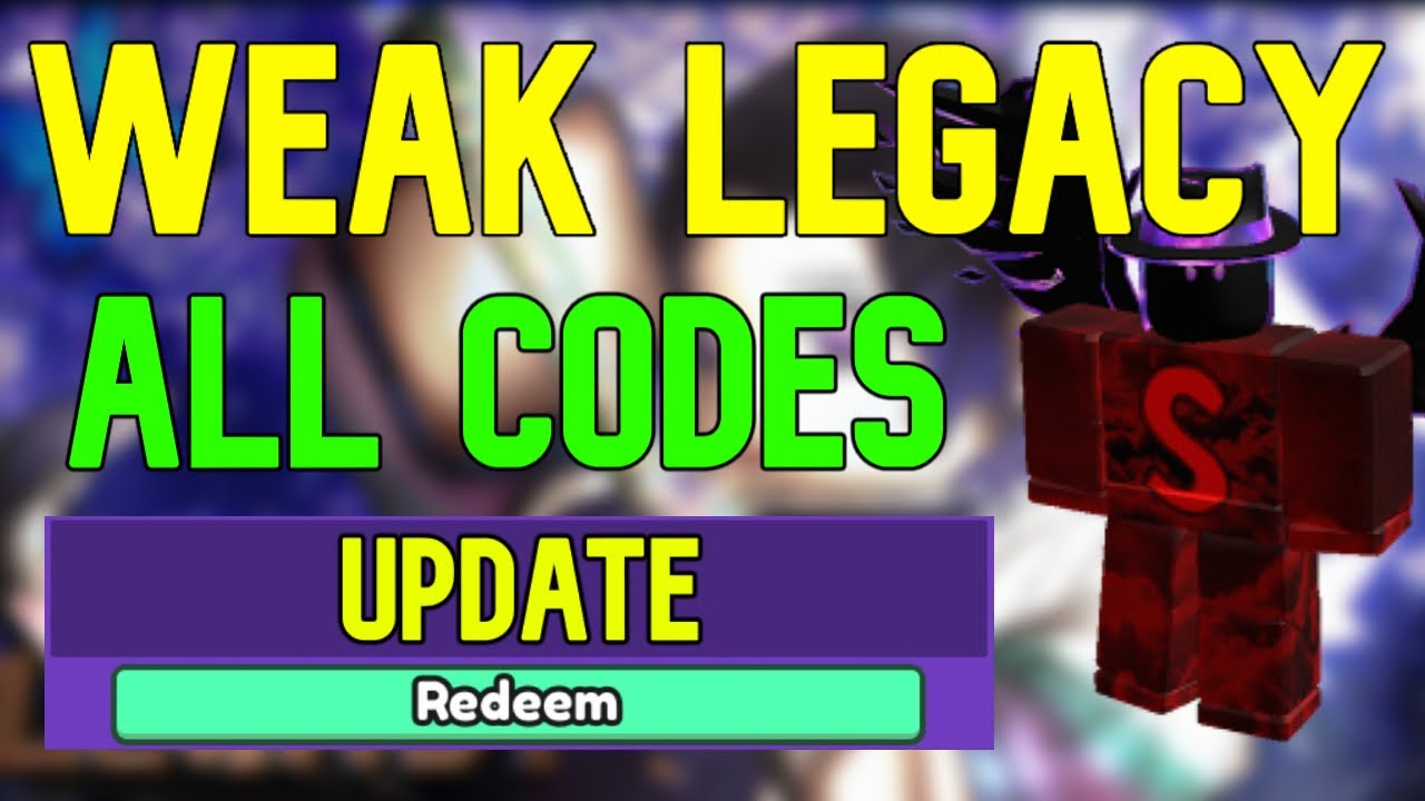 codes weak legacy