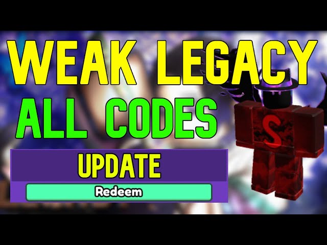 Weak Legacy codes (October 2023) - Free resets and spins