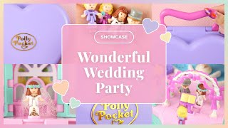 Vintage Polly Pocket Wonderful Wedding Party 1994