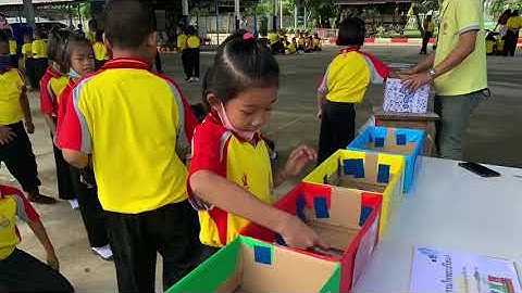 ฐานกิจกรรม ในค่ายวิทยาศาสตร์ คณิตศาสตร์ และเทคโนโลยี เสริมแกร่ง STEM ด้วย Unplugged Coding