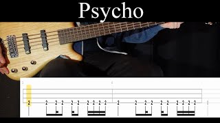 Psycho (System of a Down) - Bass Cover (With Tabs) by Leo Düzey