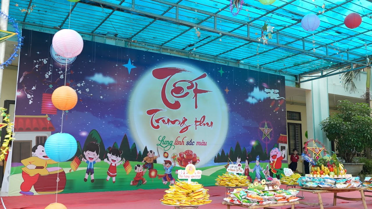 Tết trung thu trường tiểu học Tiên Phương