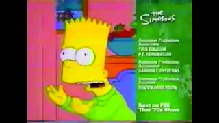 The Simpsons Fox Promo 1998 Miracle On Evergreen Terrace S09E10 30 Second