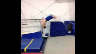 Brandon FX Full Twist Back Layout Attempt