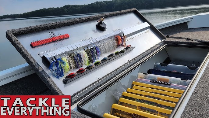 Cheap Rack To Store Plastics in Your Boat 