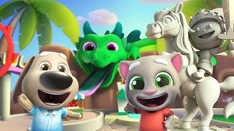 TALKING TOM FUN FAIR   WORLD 1   Gameplay Walkthrough Part 18- 25 iOS Android