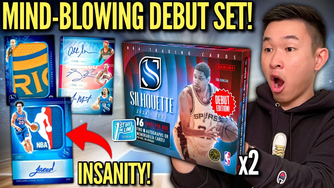 PANINI JUST RELEASED THEIR CRAZIEST SET EVER! 😱🔥 2024-25 Silhouette Basketball FOTL Hobby Box Review