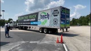 Alley Dock Maneuver - Commercial Truck Driving Program at J-Tech Institute.