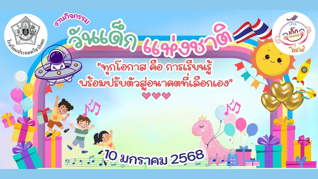 วันเด็กแห่งชาติโรงเรียนประถมทวีธาภิเศก 2568