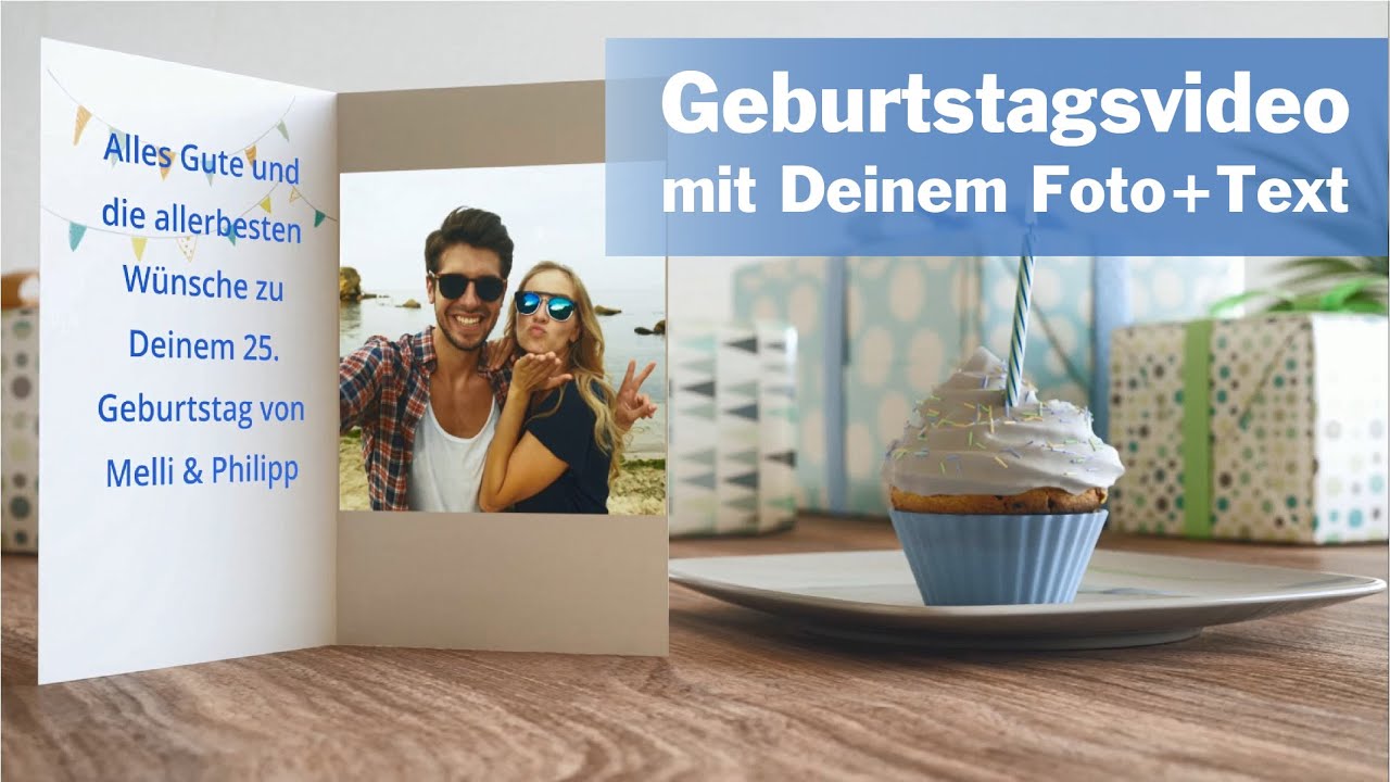 Geburtstagsvideo Online Personalisieren Kostenlos