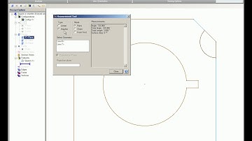 Measurement Tool and Physical Properties in Alibre Design (Legacy Interface)