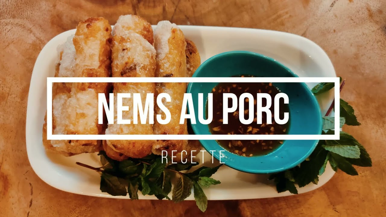 Nems au porc faits maison : La délicieuse recette de ma famille