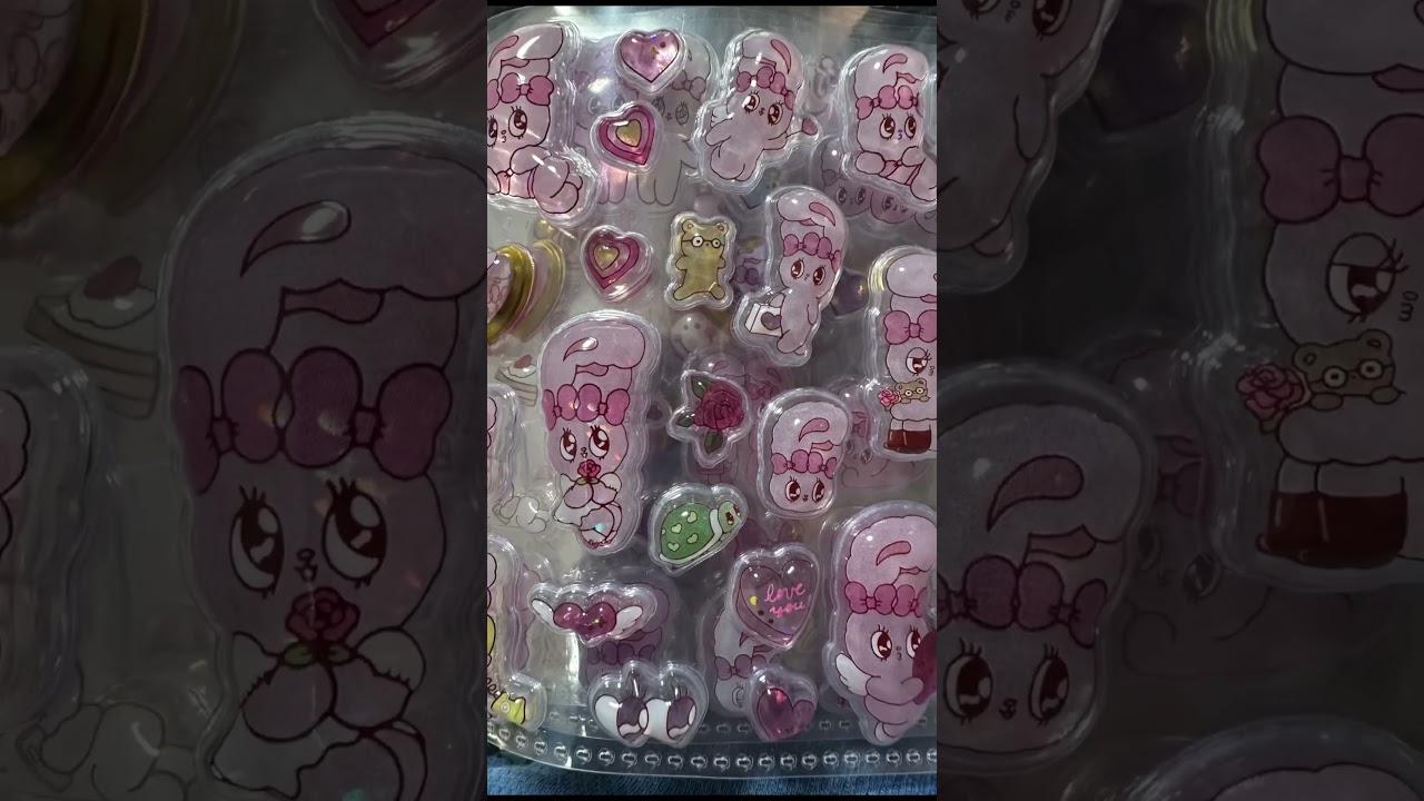 ◯◯のシールが可愛いすぎる