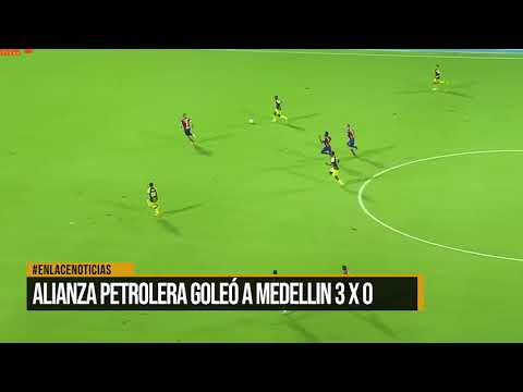 Alianza Petrolera goleò a Medellin 3x0