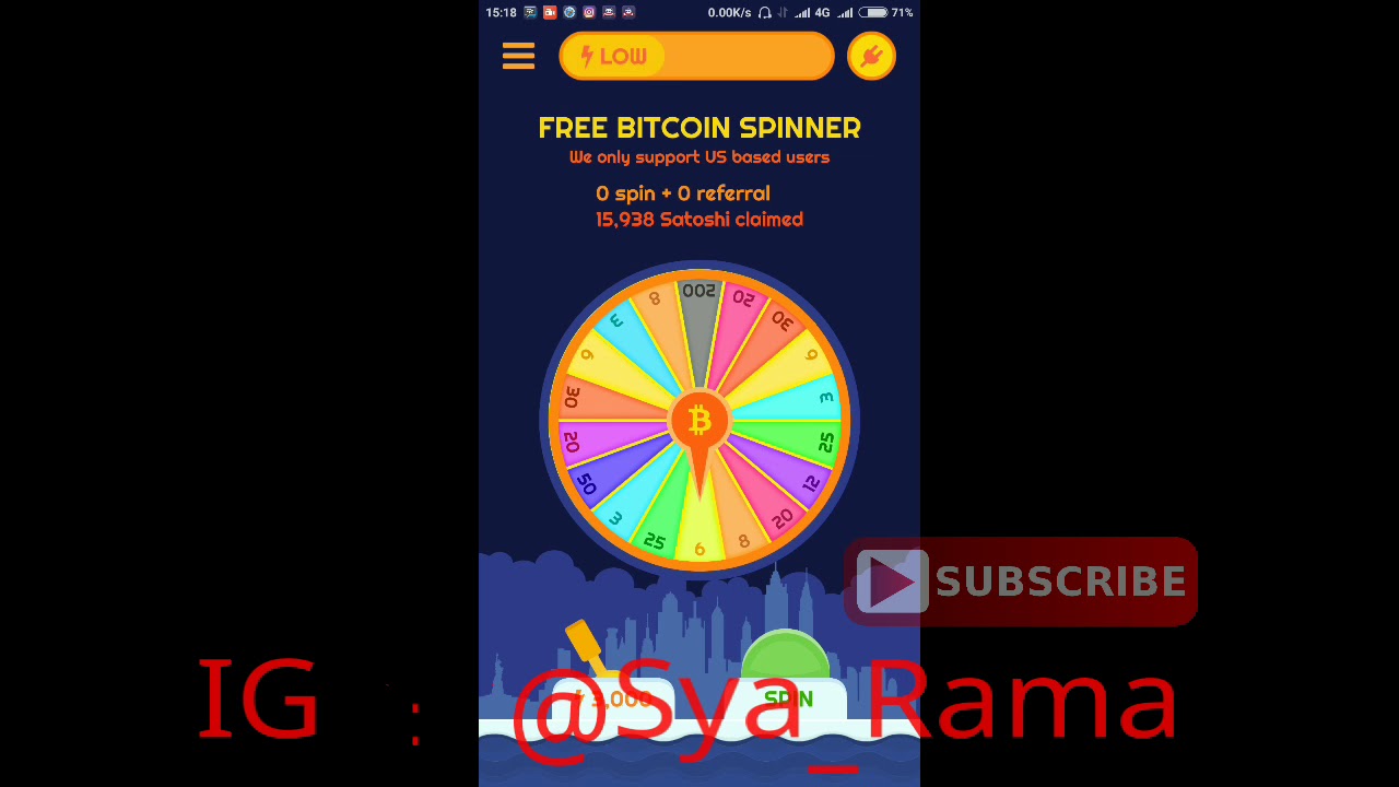 cara main free bitcoin spinner aplikasi