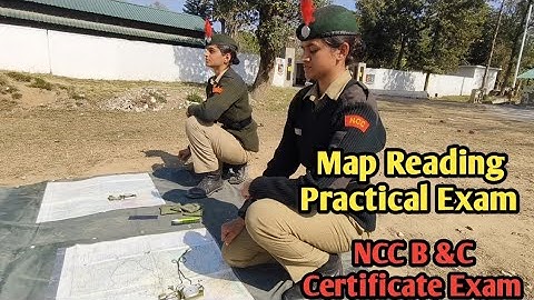 Map Reading Questions for Practical : NCC B, C Certificate Exam Preparations