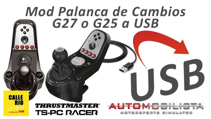 Câmbio / Shifer G27 USB Mod Arduino Leonardo Micro Pro 