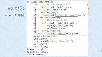 Python程序设计系列 24 第八章第三节至结束