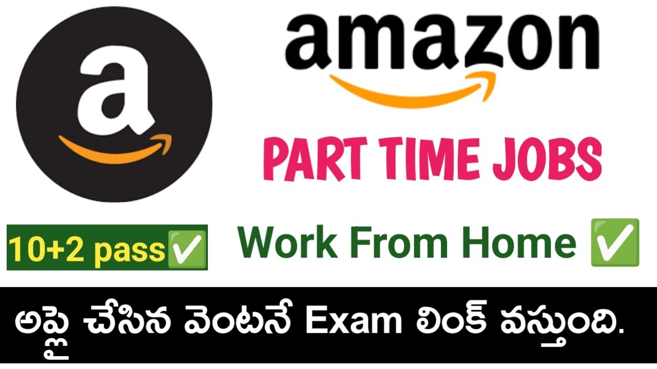 Amazon work from home jobs | inter pass jobs | amazon jobs | work from ...