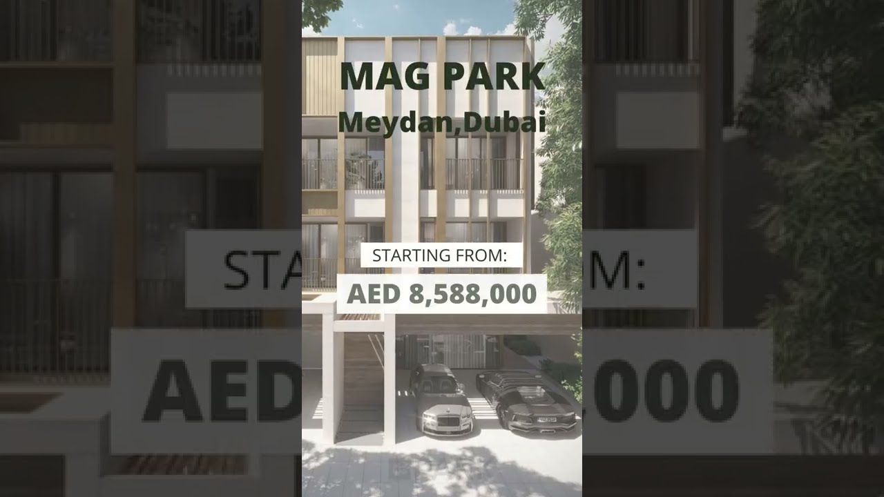 MAG Park at Meydan by MAG LD - Luxury Townhouses in Dubai