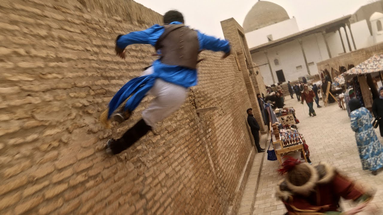 ⁣Prince of Persia Meets PARKOUR in REAL LIFE!
