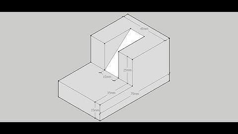 3. Visualizing drawings in 3D | orthographic projection | isometric