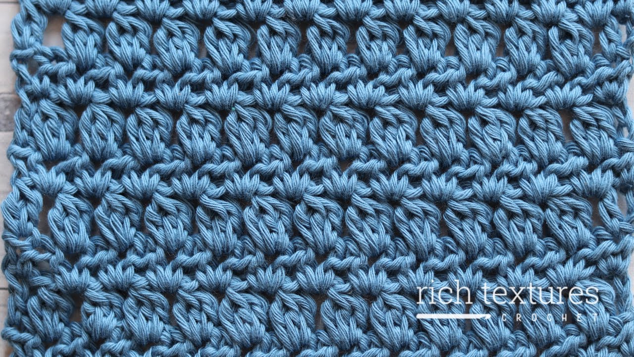 Zigzag Lozenge Stitch | How to Crochet
