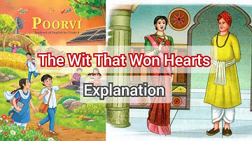 Class-8th English Poorvi | Chapter 1 The Wit That Won Hearts | Full Chapter Explanation In Hindi