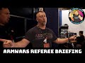 Backstage with the Refs at ARMWARS: REALITY CHECK