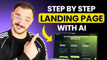 How I Made a Landing Page Using AI With ZERO Content in 20 Minutes