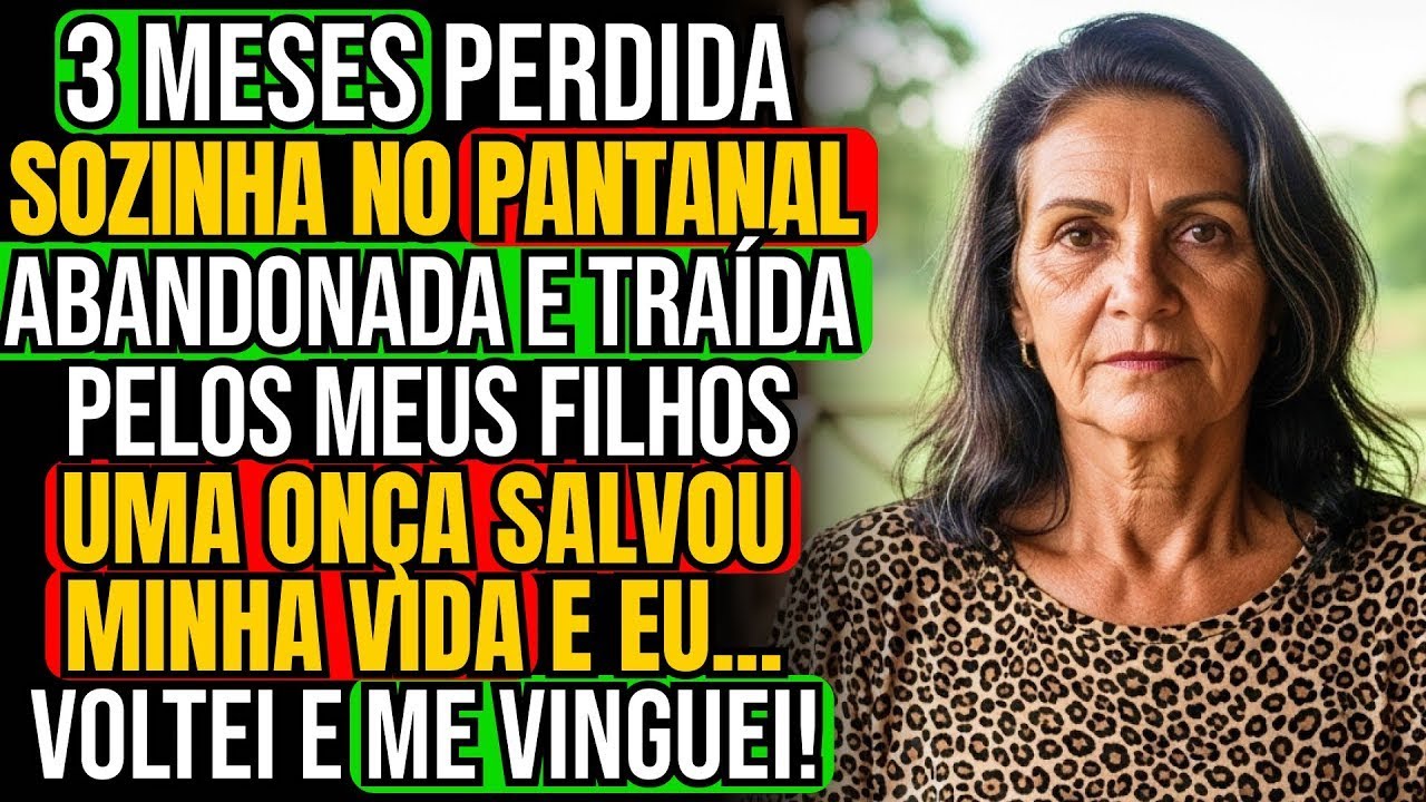 96 dias ILHADA no PANTANAL   HISTÓRIA REAL DESTA AVÓ 💛 RELATO DE SOFRIMENTO, VINGANÇA E SUPERAÇÃ