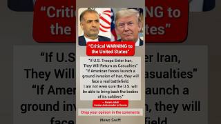 IRAN'S New U.S. Warning SPARKS International DEBATE