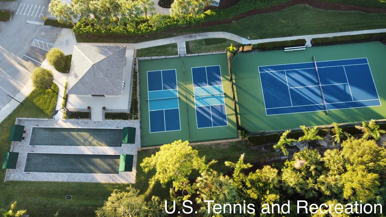 Shadow Wood Preserve Groundup Pickleball, Bocce courts and tennis