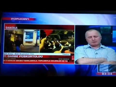 ჩართვა კურიერის საგანგებო გამოშვებაში თურქეთის მოვლენებთან დაკავშირებით. 16.07.16 - 3:30