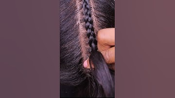 Cornrow Tutorial 🌽🔥 #cornrow #braids #tutorial