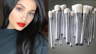 Kylie Jenner Responds To BACKLASH Over Expensive Makeup Brushes