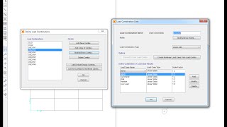 SAP2000-Define Load Combination