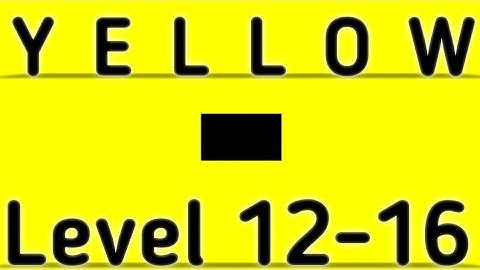 Yellow Level 12 13 14 15 16 Full Walkthrough Android Gameplay Barte Bonte IOS Yellow Puzzle Game