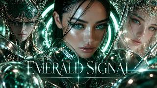 EMERALD SIGNAL 💚 | Ethereal Progressive Electronic Music • Cinematic Female Vocals