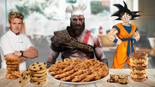 Gordon Ramsay narrates Kratos mouth-wattering Cookie baking for Goku! [Eleven Labs Ai] screenshot 3