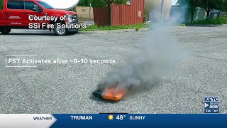 North Mankato Police receives fire suppression devices