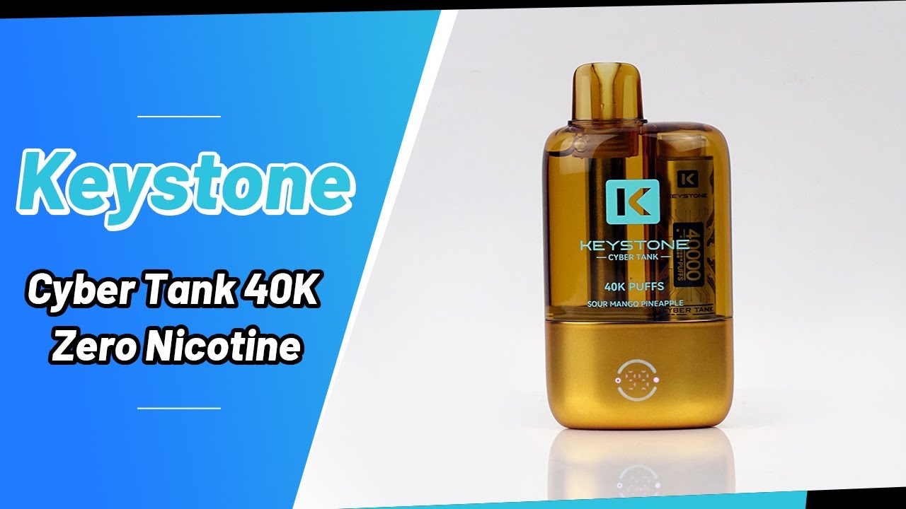 Keystone Cyber Tank 40K Zero Nicotine Disposable | Vapesourcing