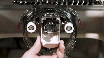 11 - Threading Bobbin - SWF Embroidery Machine: ES Series Compact and Full Size