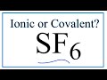 Covalent Bonding in SF6