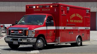 LBFD Rescue 1 responding