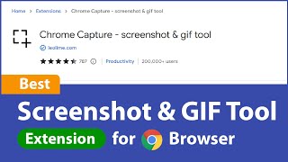 Best Screenshot and GIF Tool Extension for Chrome Browser screenshot 5