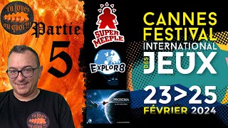 Festival International du Jeu de Cannes 2024 Partie 5