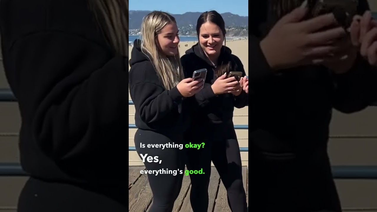 Asking strangers the last text they sent! 