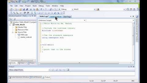 TCH060 C++ Programming Project 1 Walkthrough